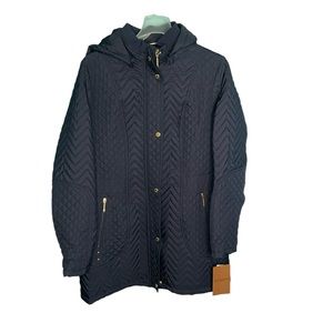 Women's Weathercast Hooded Quilted Walker Jacket